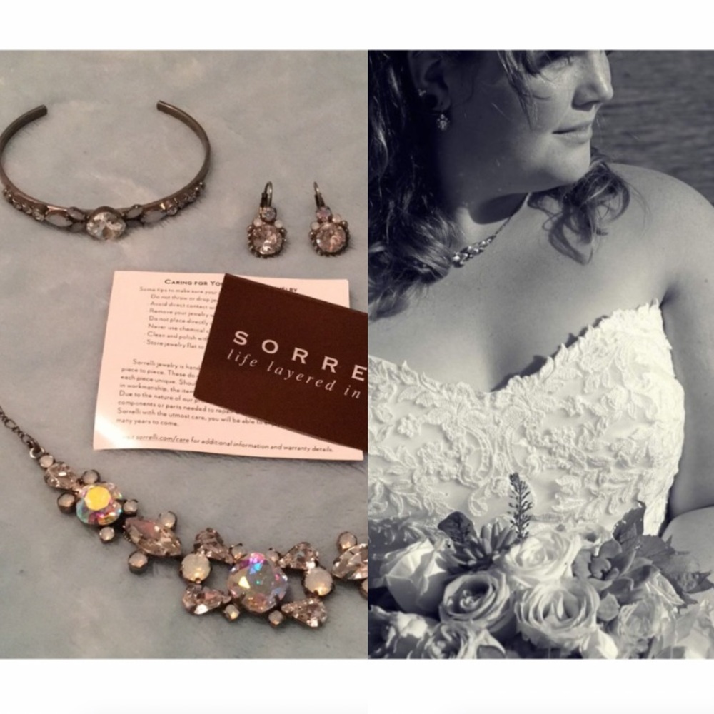Sorrelli Fine Jewelry Set Necklace Cuff Earrings